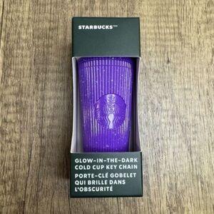 Starbucks Halloween glow in the dark cold cup Keychain